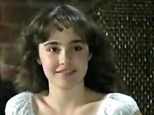 Sexy Diane Franklin in hot retro scene